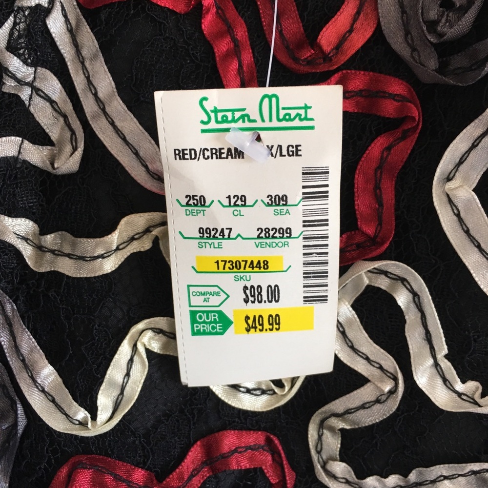 Travel Collection NWT Lace & Ribbon Jacket - Picture 8 of 10